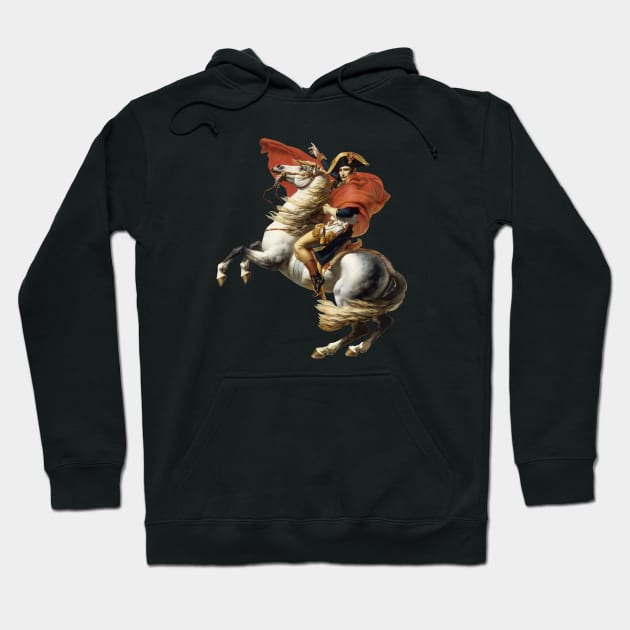 Napoleon Crossing The Alps - Military History Hoodie by warishellstore
